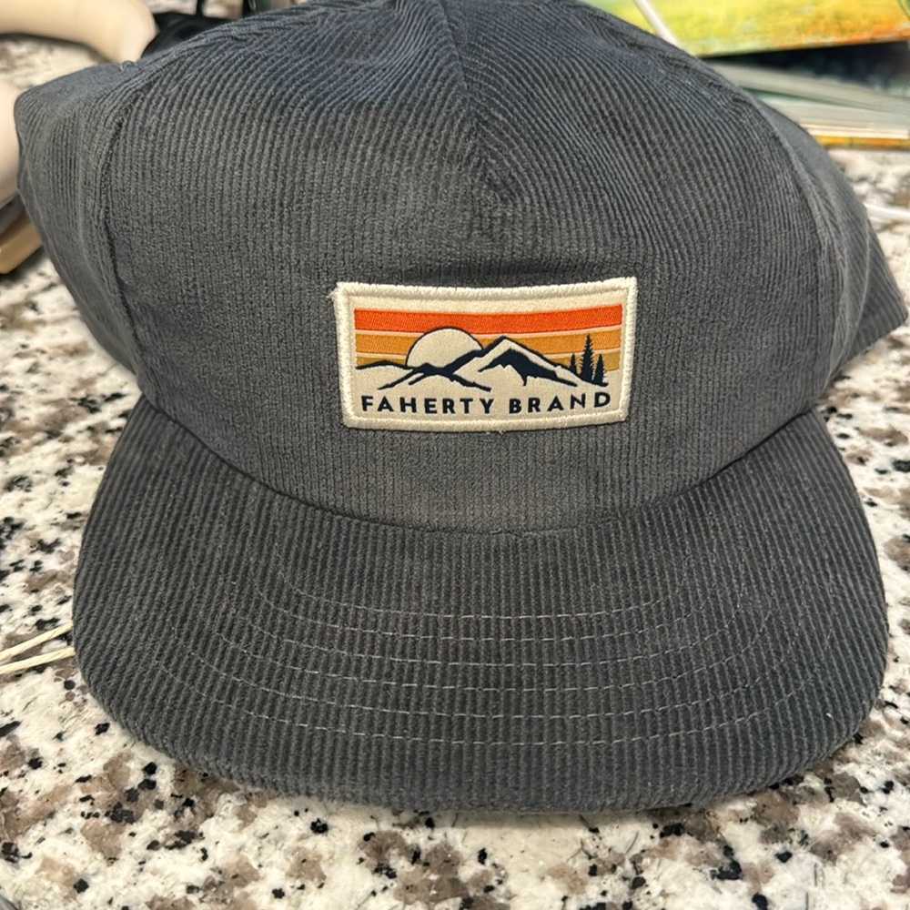 Faherty Corduroy Cap